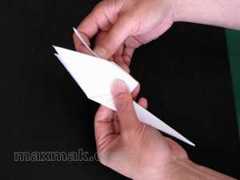 origami tsuru sulfite